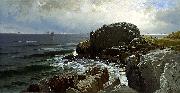 Alfred Thompson Bricher Castle Rock, Marblehead Germany oil painting artist